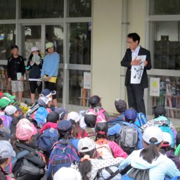 課外授業の講話