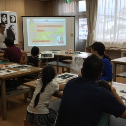 親子切り絵教室