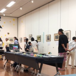 個展‥‥参観者の方々‥‥