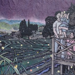 蛍　辰野町松尾峡