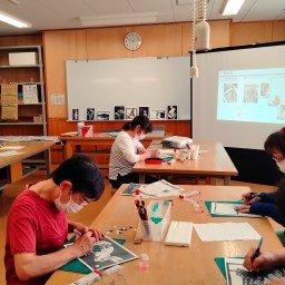 公民館「切り絵　講座」